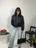 Bomber Nylon nero