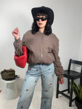 Bomber Nylon fango