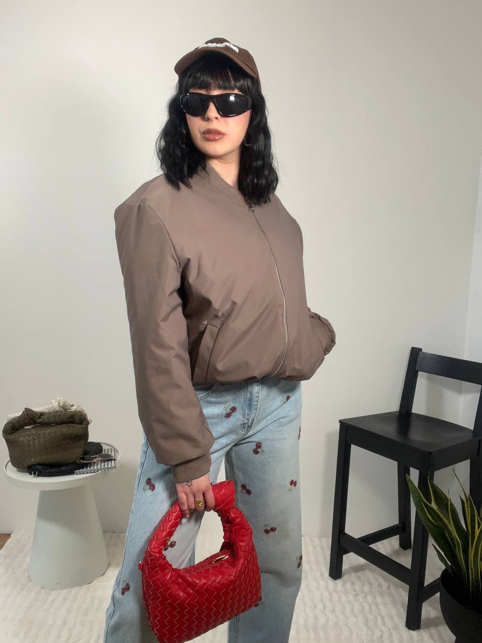 Bomber Nylon fango