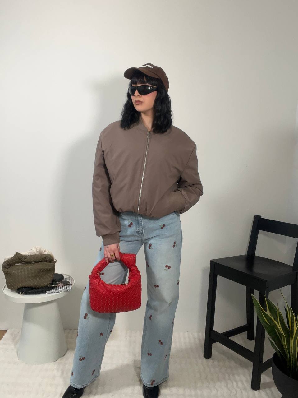 Bomber Nylon fango