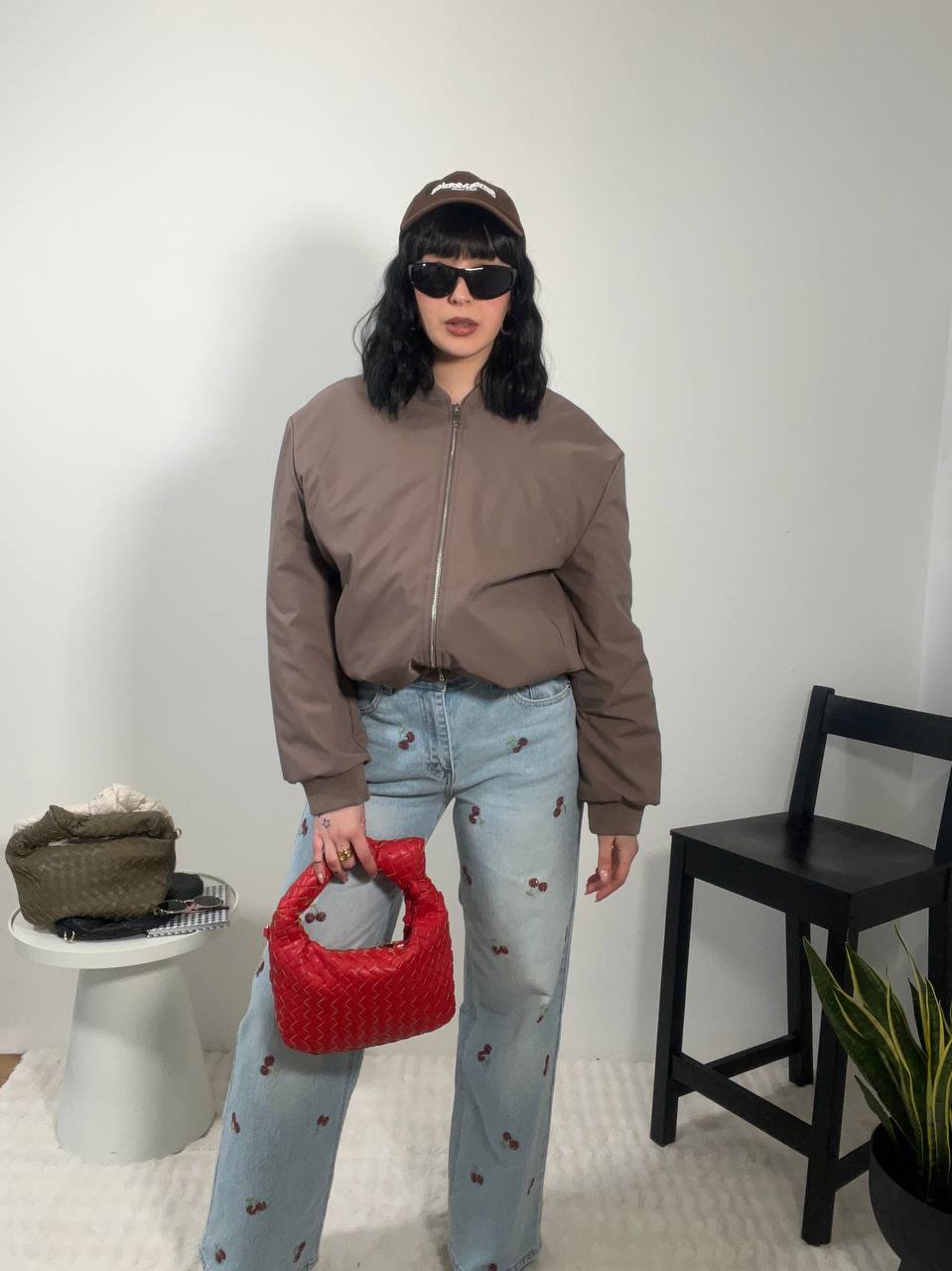 Bomber Nylon fango