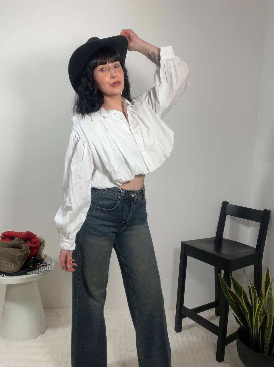 Camicia Crop