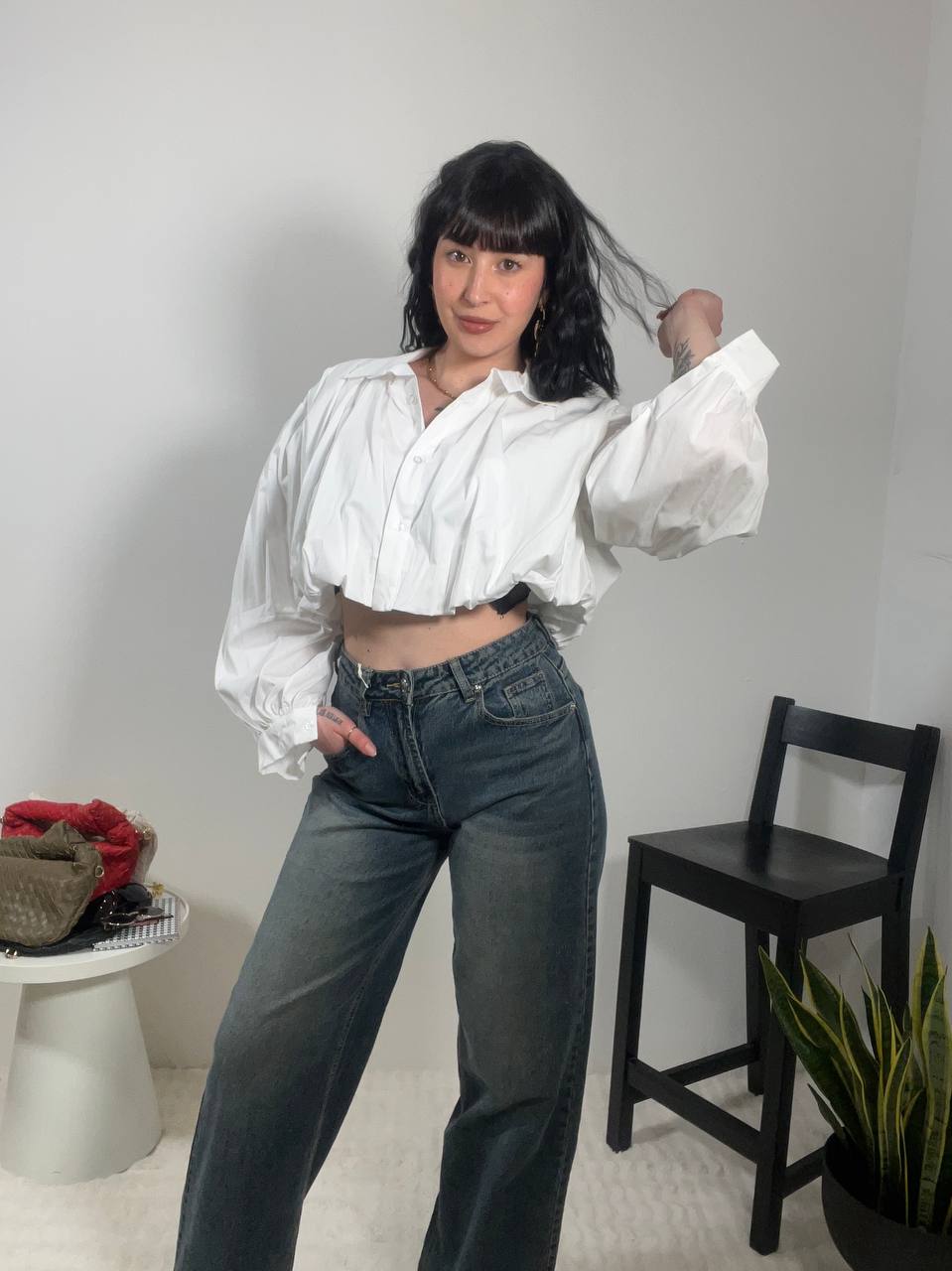 Camicia Crop