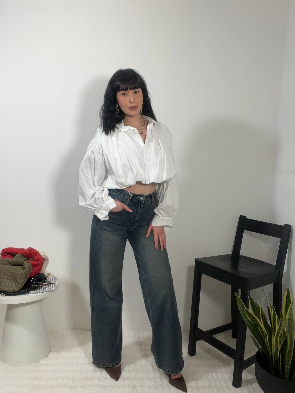 Camicia Crop