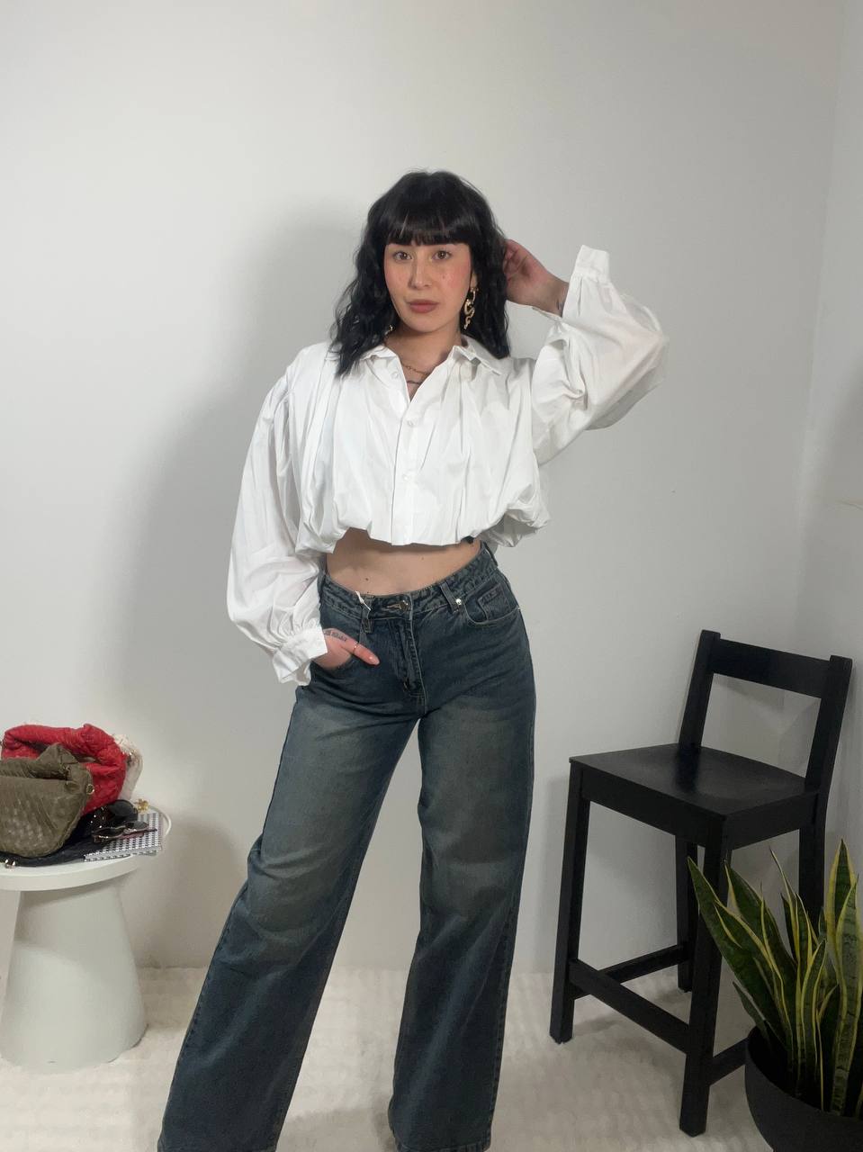 Camicia Crop