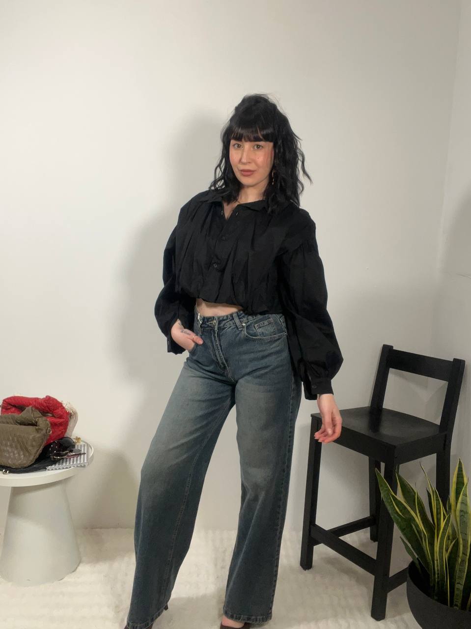 Camicia Crop