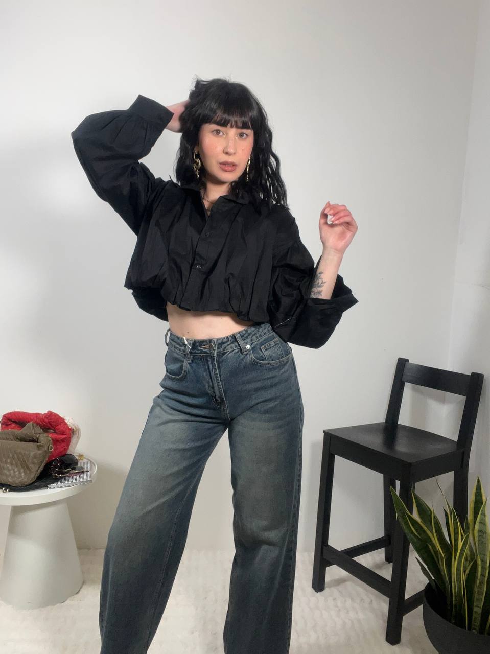 Camicia Crop